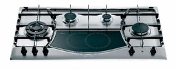 [31072] ANAFE MIXTO 90 CM - REJILLA HIERRO ESMALTADO - INOXIDABLE - ARISTON [F068806]