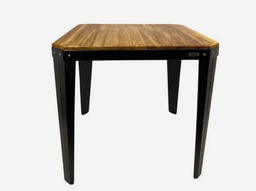 [31336] MESA 83 RUNKO - NEGRA CON MADERA - TROMEN [06-000-051]