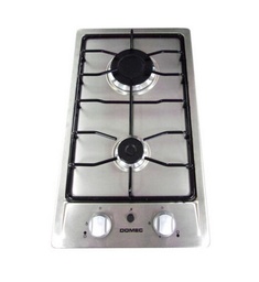 [31406] ANAFE A GAS AX2V 2 PUNTOS DE COCCIÓN PARA EMPOTRAR ACERO INOXIDABLE - DOMEC [63140]