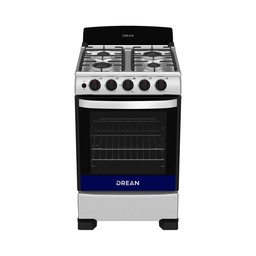 [31870] COCINA MULTIGAS 4 HORNALLAS 56CM - COPETE DE VIDRIO - ACERO INOXIDABLE - DREAN [CD5603AI0]