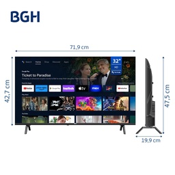 [32144] TELEVISOR 32" SMART VIDAA - BGH [B3225H5 ] (copia)