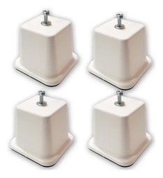 [32146] JUEGO DE 4 TACOS DE GOMA ANTIVIBRATORIA PARA MENSULA (copia)