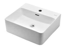 [32658] BACHA APOYO RECTANGULAR DE 1 AGUJERO -  PIAZZA [A449]