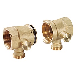 [22046] PAR MODULOS P/ COLECT - INIC. Y TERM. ENSAMBLE RÁPIDO DN32 x 1 "x 18 - R53STY006 - GIACOMINI