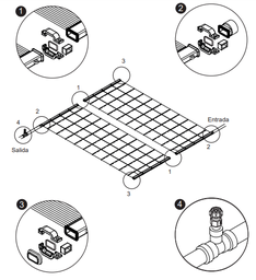 [22200] ACC. DE INSTALACION SOLAR PISCINAS - RTG - P1-SP-KIT-003 - 10001410