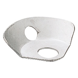 [23039] PLACA PARA BLOQUEO DE PALANCA EN VÁLVULAS DE ESFERA 3/8” A ½”  COD R747Y001 GIACOMINI