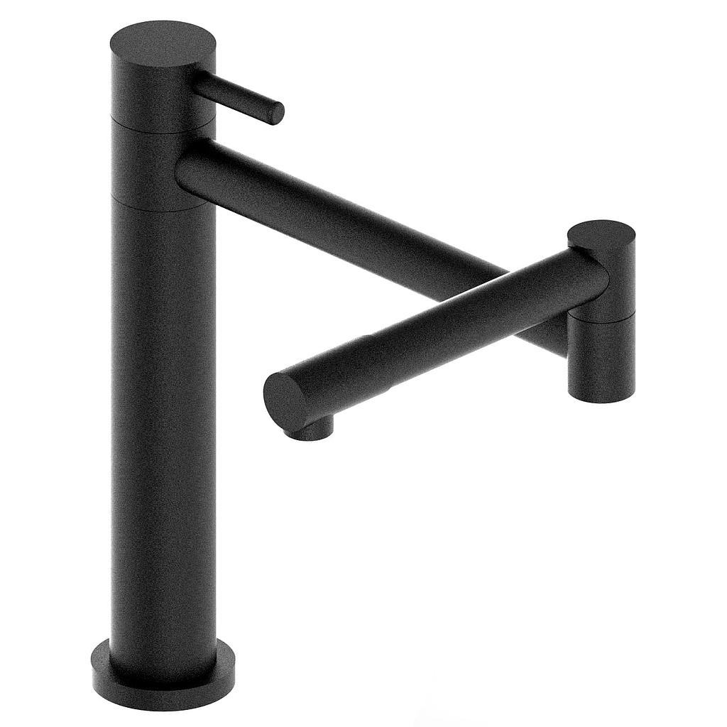 [23158] MESADA COCINA ARTICULADA ONE HIDROMET - BLACK