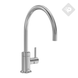 [23223] COCINA MONOCOMANDO HIDORMET - MINI CUCINA CURVO - CROMO