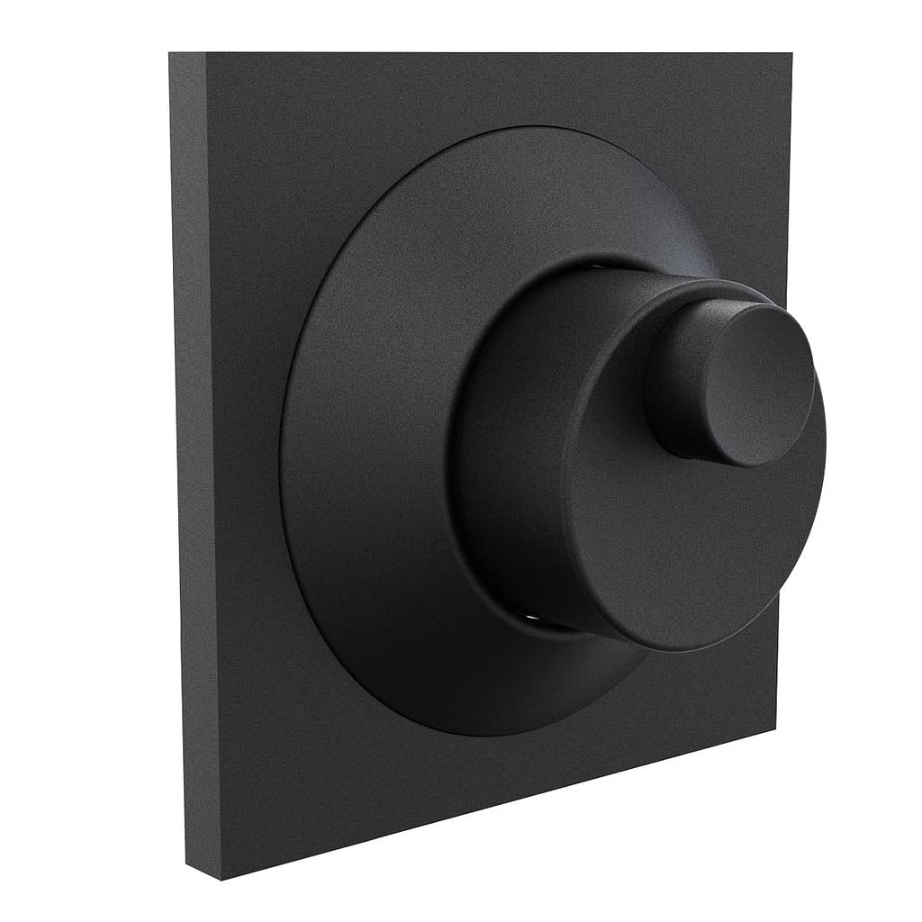 [23277] VALVULA DESCARGA CUADRADA HIDROMET - CON CORTE - DOBLE ACCION - BLACK - 10 AÑOS DE GARANTIA