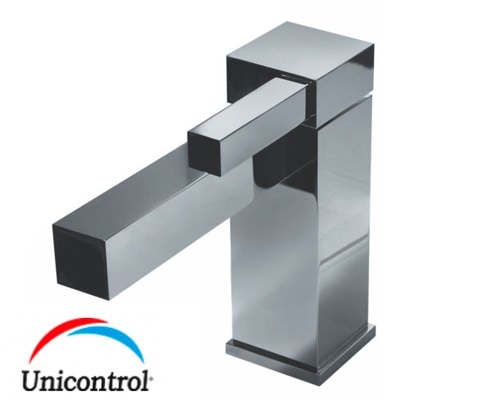 [23286] GRIFERIA LAVATORIO BAJO MONOCOMANDO ONE BLOCK HIDROMET - CROMO - 10 AÑOS DE GARANTIA