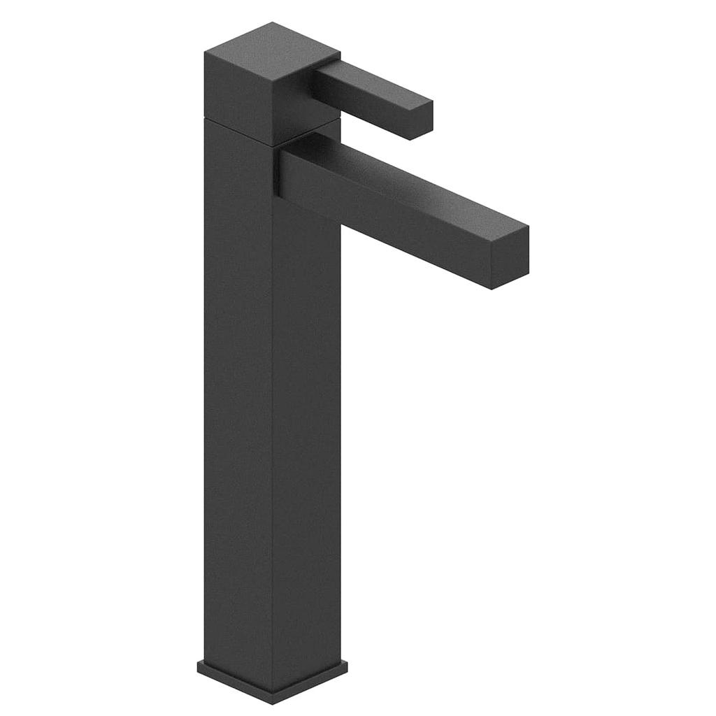 [23287] GRIFERIA LAVATORIO ALTO ONE BLOCK HIDROMET - BLACK - 10 AÑOS DE GARANTIA