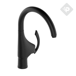 [23291] GRIFERIA MONOCOMANDO COCINA SWAN HIDROMET - BLACK - 10 AÑOS DE GARANTIA