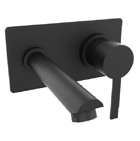 [23356] GRIFERIA LAVATORIO DE PARED STORM HIDROMET - BLACK - 10 AÑOS DE GARANTIA