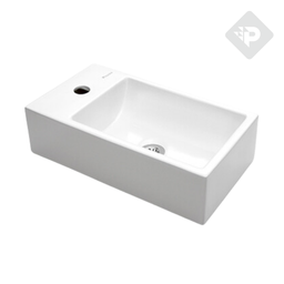 [23357] BACHA APOYO RECTANGULAR A146 Piazza - Lavatorio Pileta - 1 Agujero