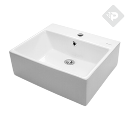 [23493] BACHA APOYO RECTANGULAR A117 1 AGUJERO PIAZZA