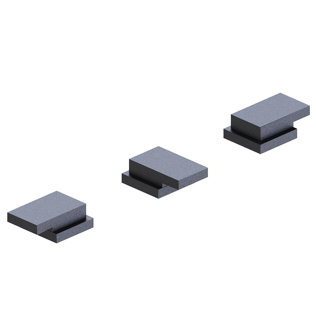 [23705] GRIFERIA BICOMANDO BIDET BLOCK PLANE BLACK HIDROMET – 10 AÑOS DE GARANTÍA [34007NEGR]