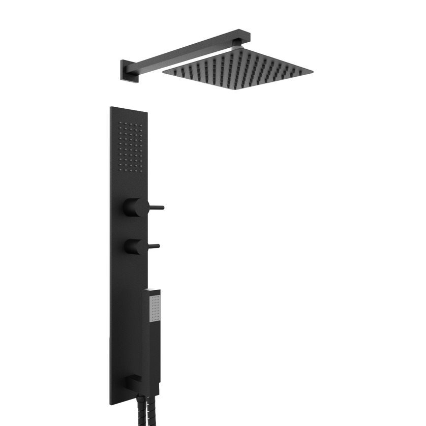 [23738] COLUMNA INTEGRAL 650 VOL REDONDO BLACK [87735NEGR]