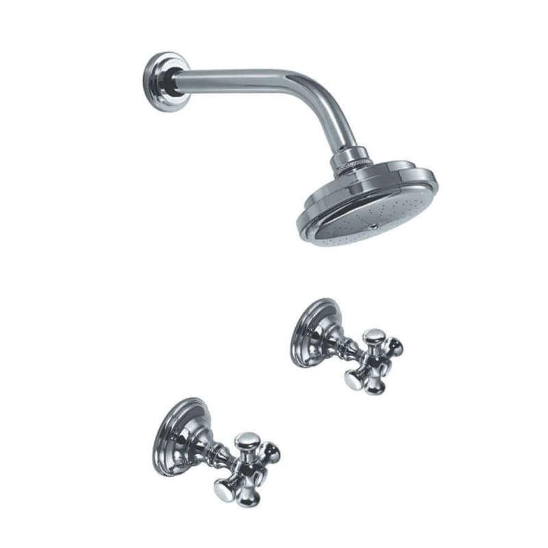 [23852] GRIFERIA BICOMANDO DUCHA SIN TRANSFERENCIA BEVERLY CRUZ CROMO HIDROMET – 10 AÑOS DE GARANTÍA [00404CRCR]