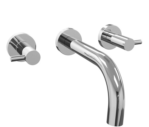 [24010] GRIFERIA BICOMANDO LAVATORIO DE PARED JET CROMO – 10 AÑOS DE GARANTÍA [03780CRCR]