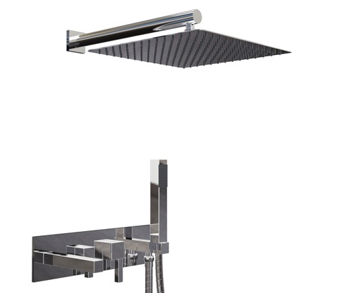 [24097] GRIFERIA MONOCOMANDO DUCHA INTEGRAL ONE BLOCK CROMO – 10 AÑOS DE GARANTÍA [3518CRCR]