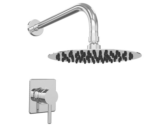 [24130] GRIFERIA MONOCOMANDO DUCHA SIN TRANSFERENCIA EMBUTIDA VECTOR CROMO – 10 AÑOS DE GARANTÍA [42104CRCR]