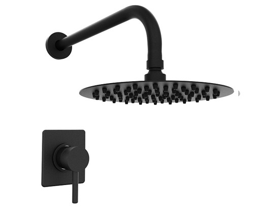 [24141] GRIFERIA MONOCOMANDO DUCHA SIN TRANSFERENCIA EMBUTIDA VECTOR BLACK – 10 AÑOS DE GARANTÍA [42104NEGR]