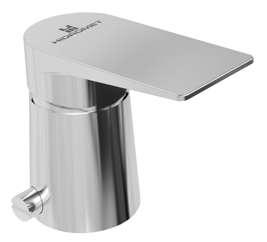 [24161] GRIFERÍA BIDET MONOCOMANDO CON TRANSFERENCIA RAPTOR CROMO - HIDROMET - 10 AÑOS DE GARANTÍA [9402CRCR]