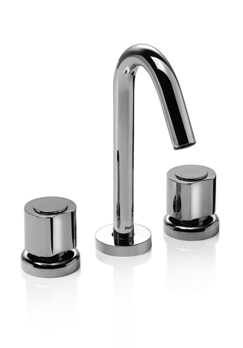 [24281] GRIFERÍA BICOMANDO CONVENCIONAL OPTIMA LAVATORIO MESADA PICO DE CAÑO CROMO PIAZZA [31201]