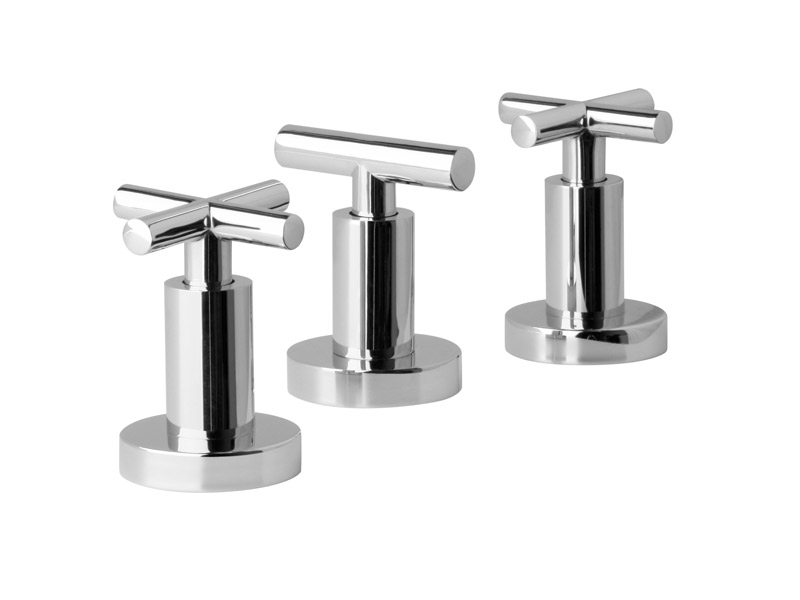 [24354] GRIFERÍA BICOMANDO CIERRE CERAMICO NOVARA BIDET CROMO CROMO PIAZZA [21004]