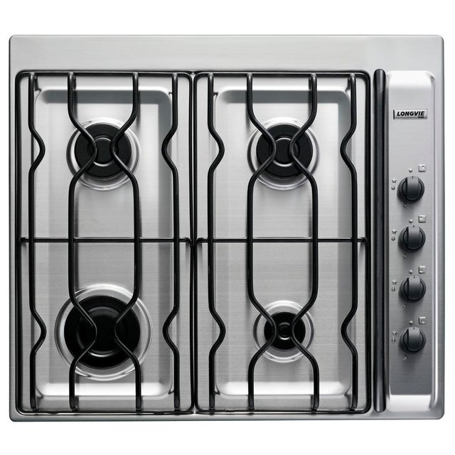 [25607] ANAFE STD - ENCASTRABLE A GAS LONGVIE  60CM - INOXIDABLE - EFICIENCIA "A" [A2600XF / RXF]