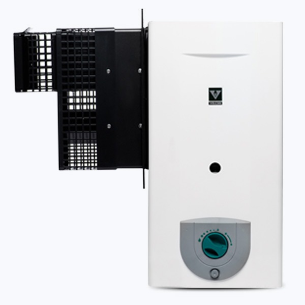 [25888] CALEFON 14Lts BLANCO GN - TIRO BALANCEADO IZQUIERDO - VOLCAN [315IRV]